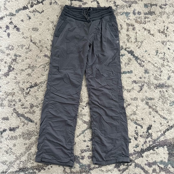 Lululemon Lined Grey Dance Studio Pants - Picture 2 of 6